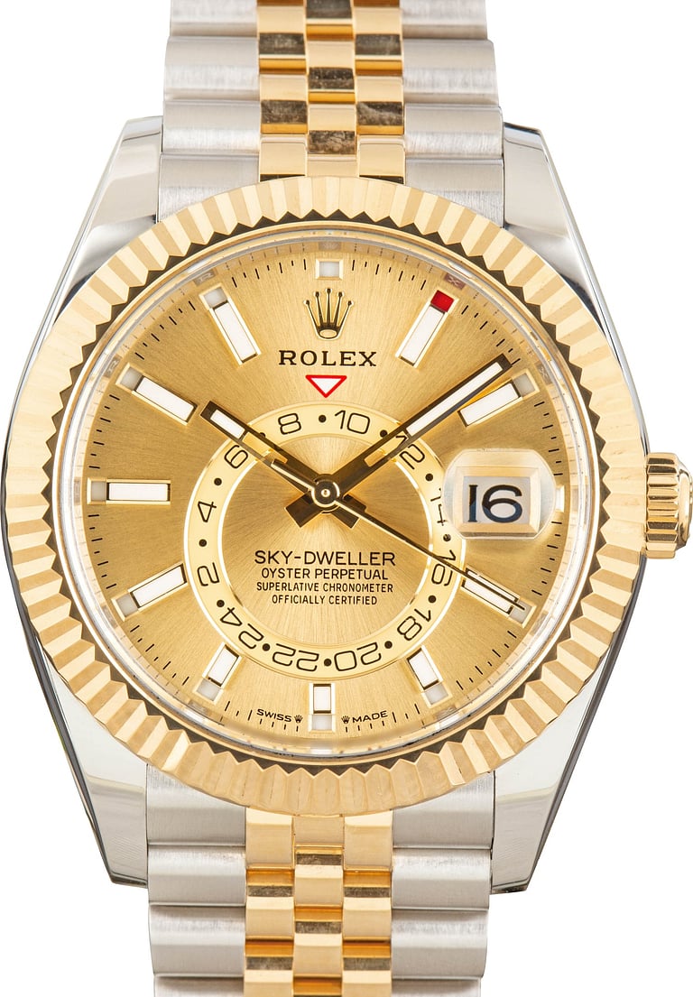Rolex Sky-Dweller Ref 336933 Champagne Dial