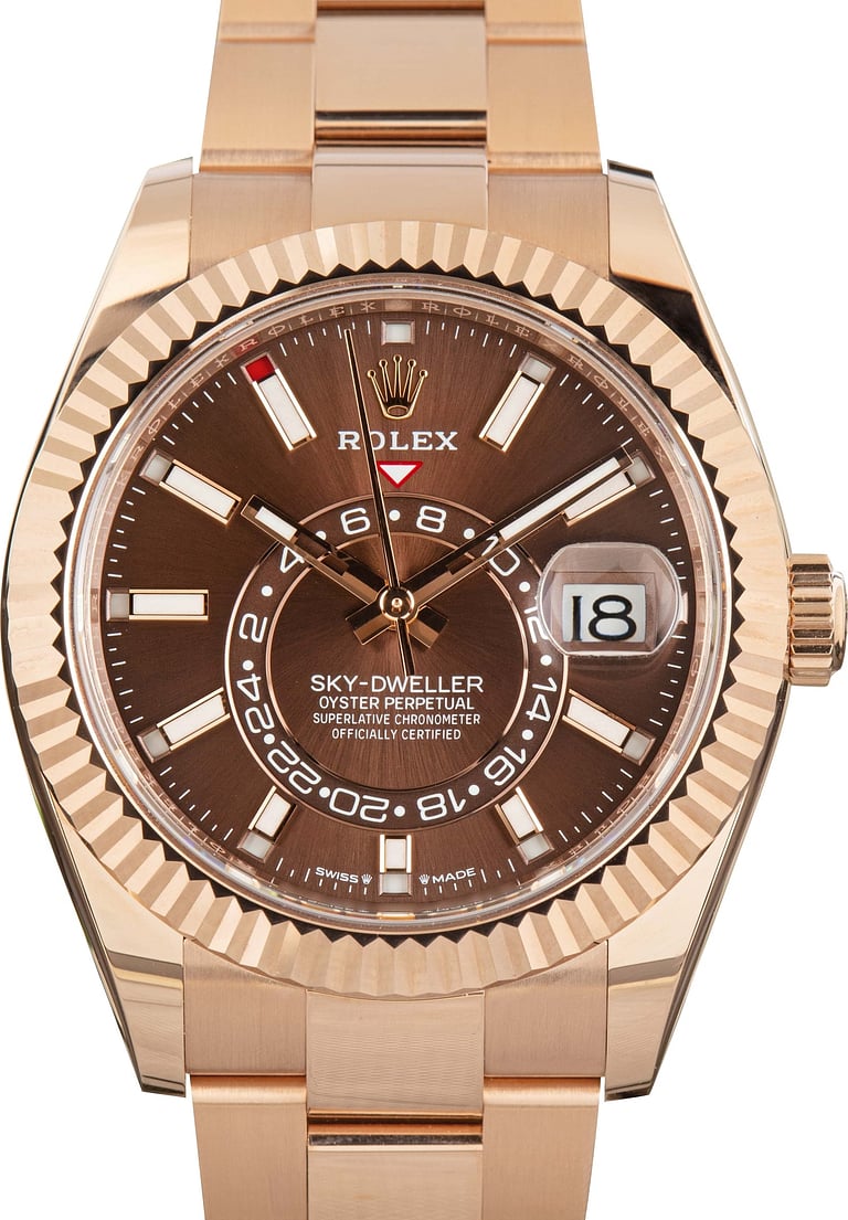 Rolex Sky-Dweller Ref 336935 Chocolate Dial