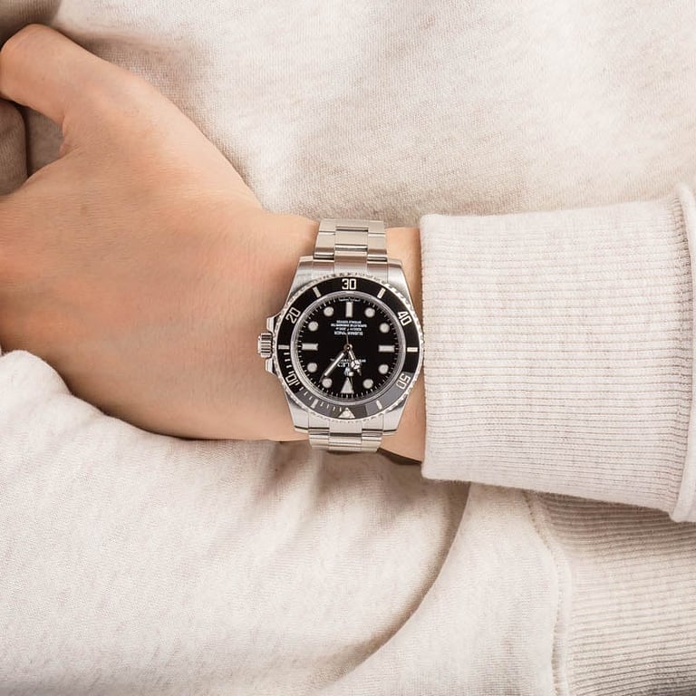 Used Rolex Submariner 114060 No Date Dial