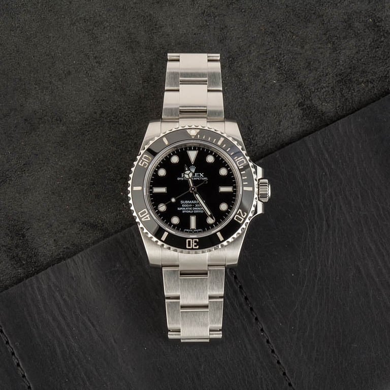 Used Rolex Submariner 114060 No Date Dial