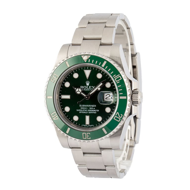 Rolex Submariner 116610LV 40MM Stainless Steel Hulk