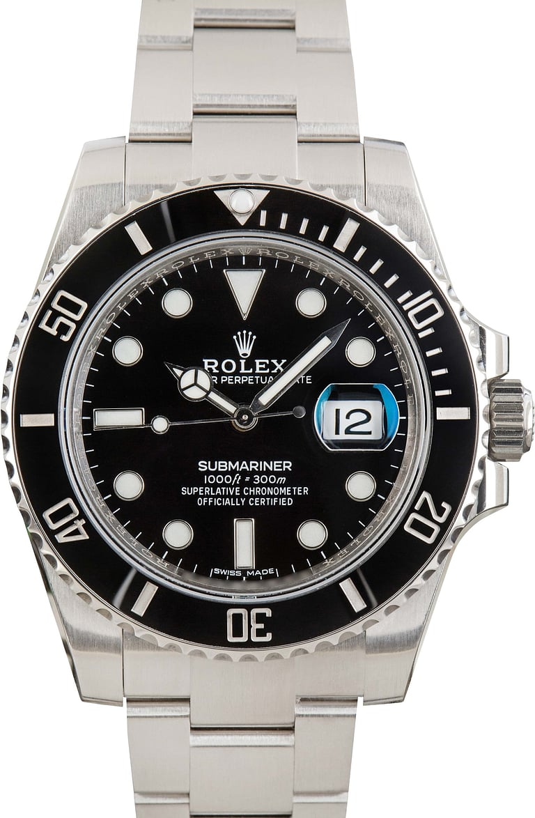 Rolex Submariner Black Dial 116610 Stainless Steel