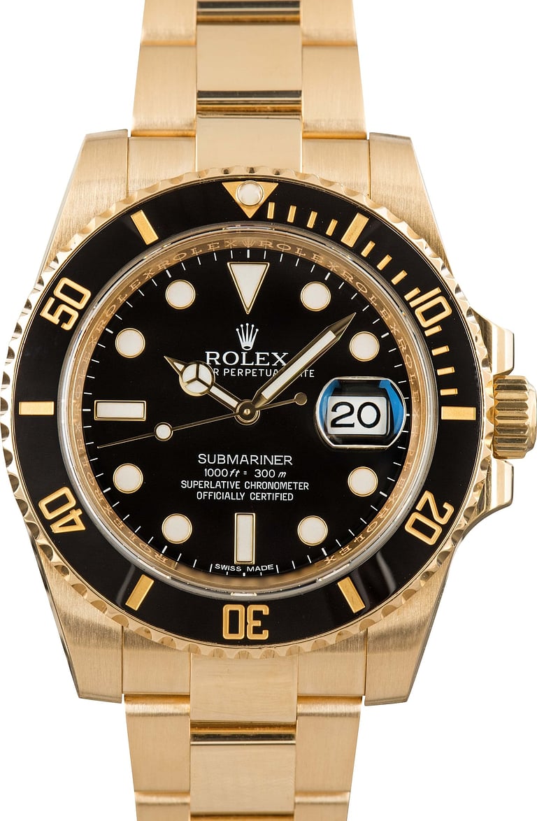 Buy Used Rolex Submariner 116618 | Bob's Watches - Sku: 171271
