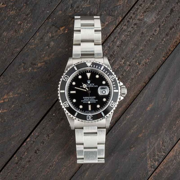 Submariner Rolex 16610 Black