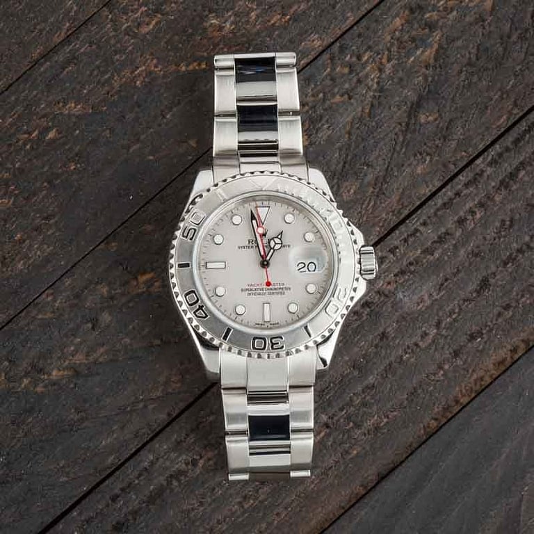 Rolex Yacht-Master 16622 Platinum Bezel