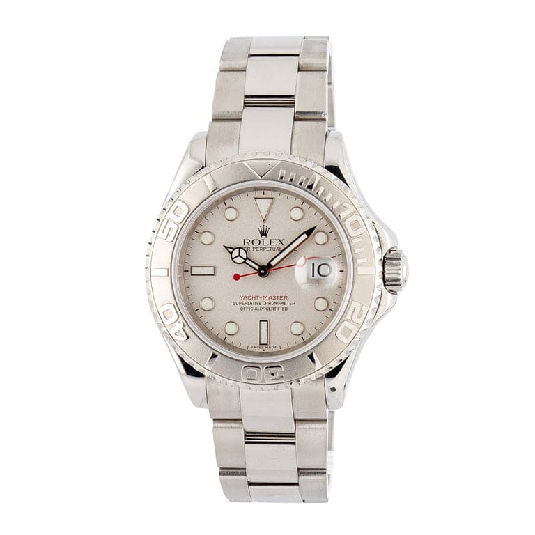 Rolex Yacht-Master 40 Ref 16622 Platinum Dial & Bezel