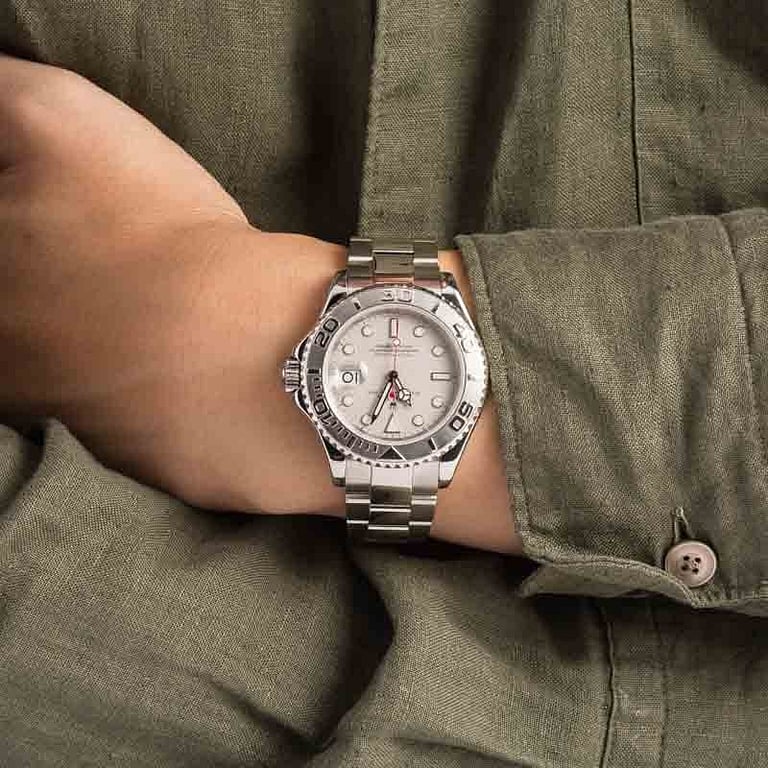 Rolex Yacht-Master 40 Ref 16622 Platinum Dial & Bezel