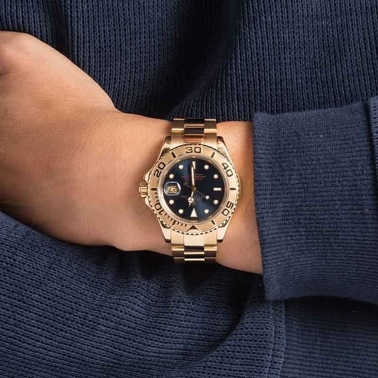 Rolex Yacht-Master 40 Ref 16628 Blue Dial
