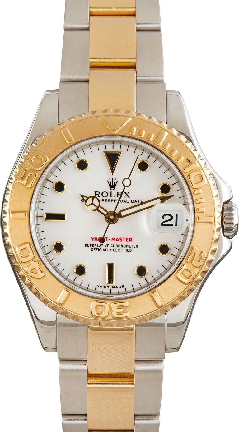 Rolex Yacht-Master Ref 168623 White Dial