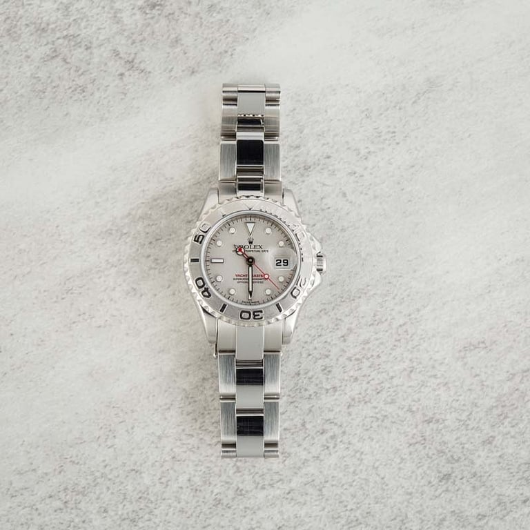 Rolex Yacht-Master Ref 169622 Platinum Dial