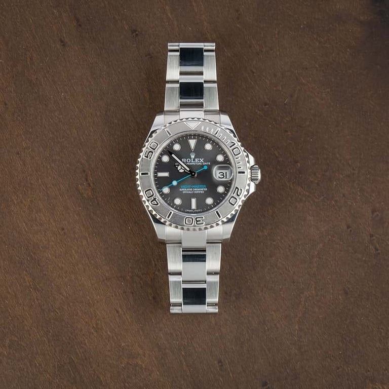 Pre-Owned Rolex Yacht-Master 268622 Slate Dial