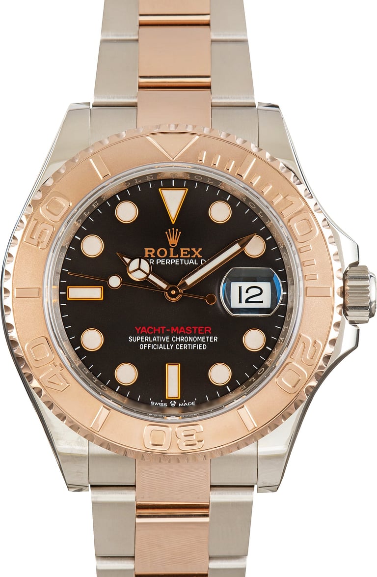 Pre-Owned Rolex Yacht-Master 40 ref 126621 Black Dial