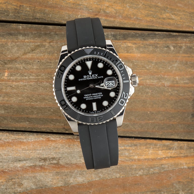 Pre-Owned Rolex Yacht-Master 42 Ref 226659 Black Dial