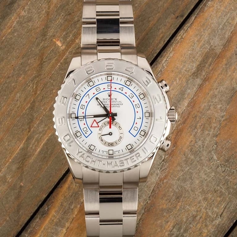 Rolex Yacht-Master II Ref 116689 White Gold