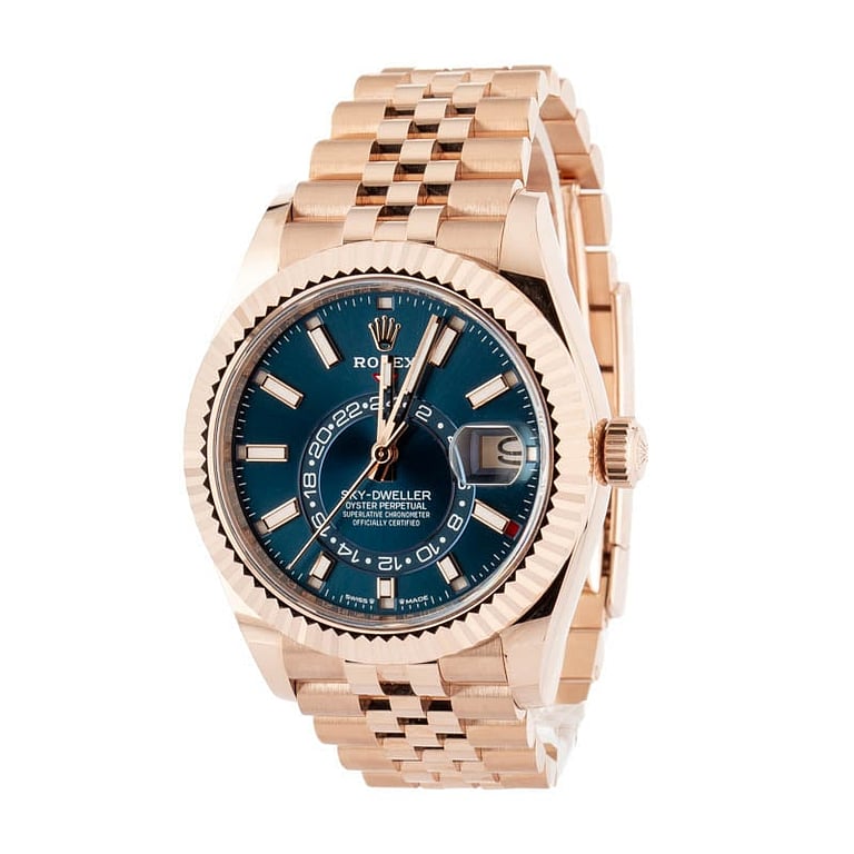 Rolex Sky-Dweller Ref 336935 Blue Green Dial