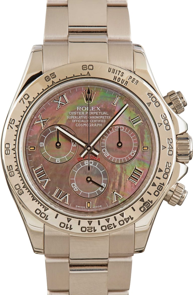 Rolex Daytona 116509 Black Mother of Pearl