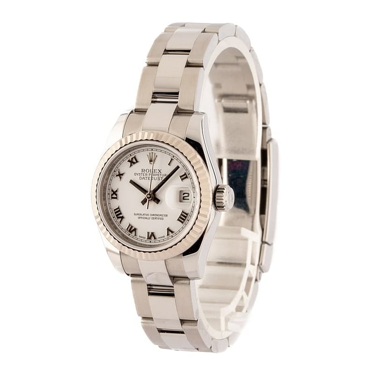 Rolex Datejust 179174 White Roman
