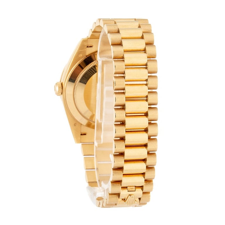 Rolex Day-Date 40 Ref 228348 Champagne Diamond Dial