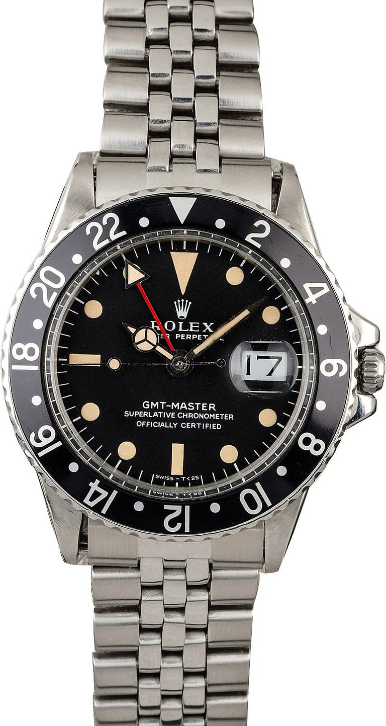 Vintage Rolex GMT Master 1675 Mark I Dial