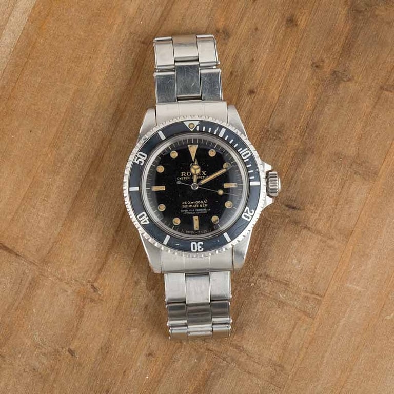 Vintage Rolex Submariner Ref 5512 Stainless Steel