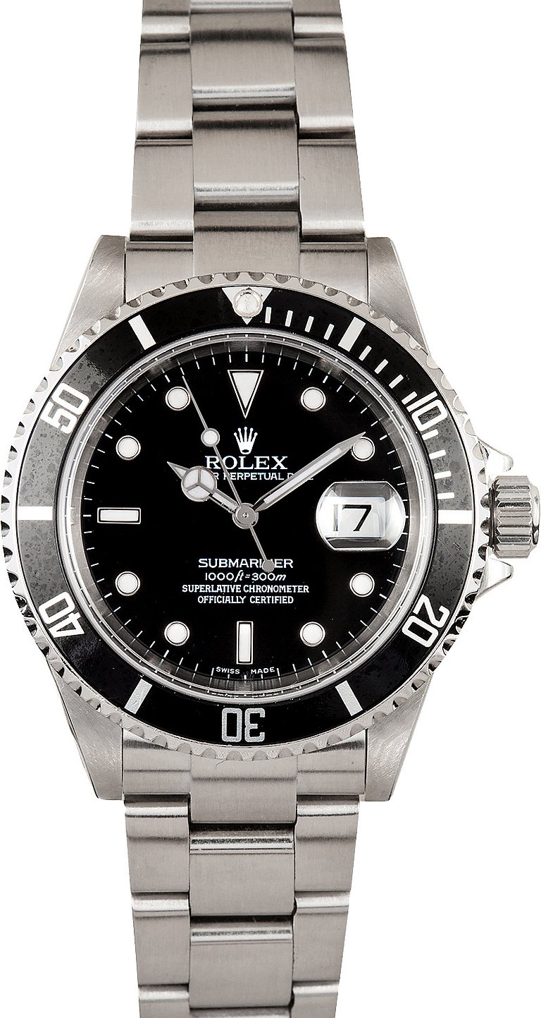 Rolex Submariner 16610BKSO