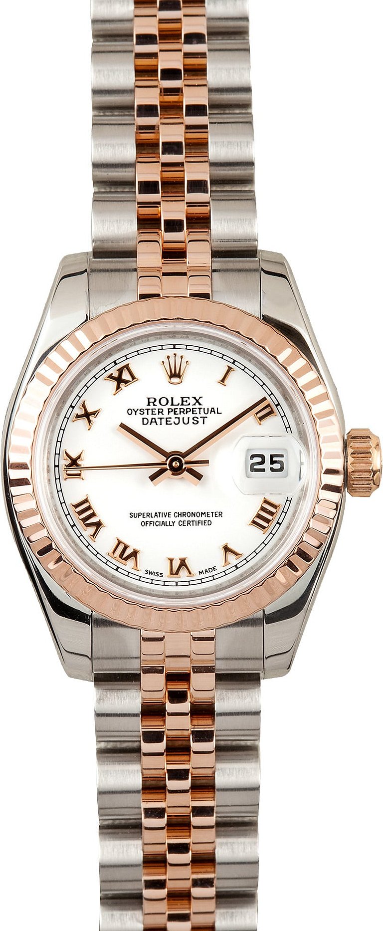 Rolex Rose Gold Datejust 179171