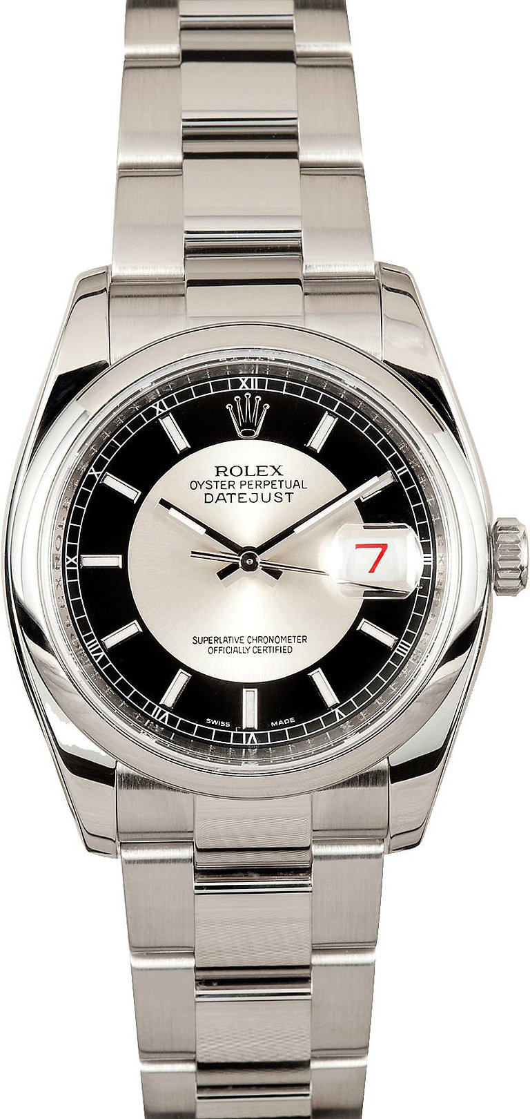 Rolex Datejust 116200 Concentric Dial