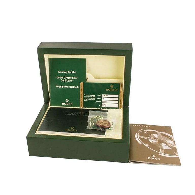 Used Rolex Submariner 114060 No Date Dial
