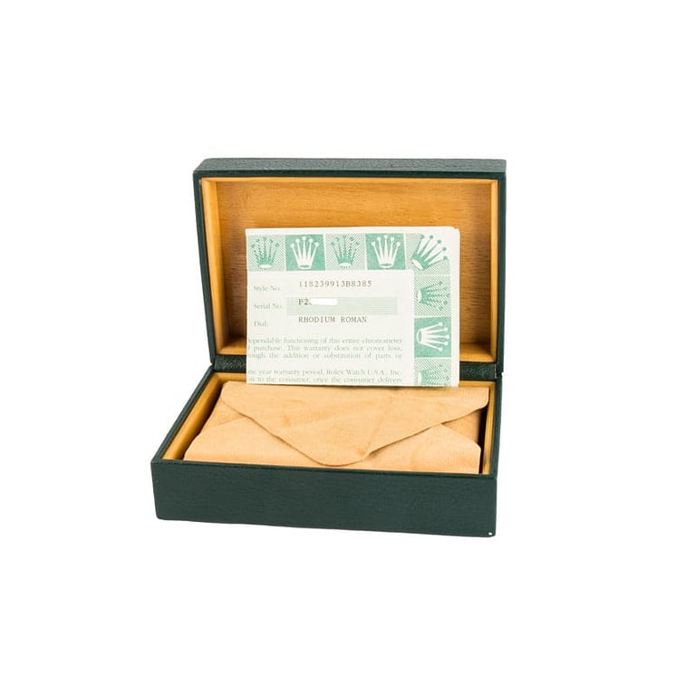 Rolex Day-Date 36 Ref 118239 18k White Gold