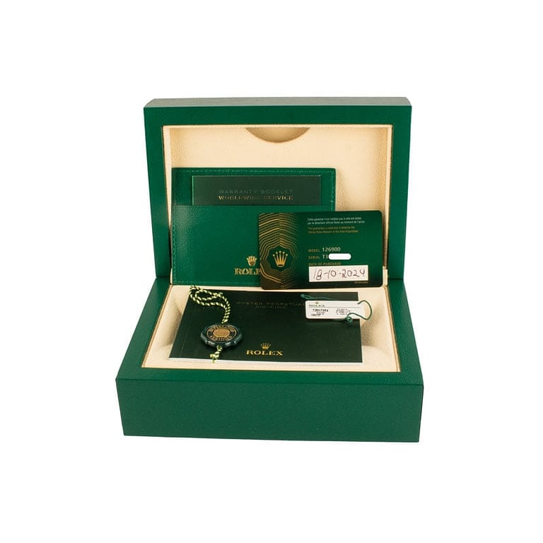 Rolex Air-King 126900 Stainless Steel Black Dial