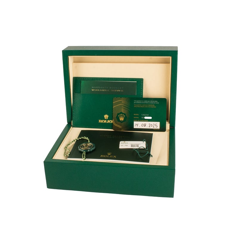 Used Rolex Datejust 36 126234 Black Diamond Dial