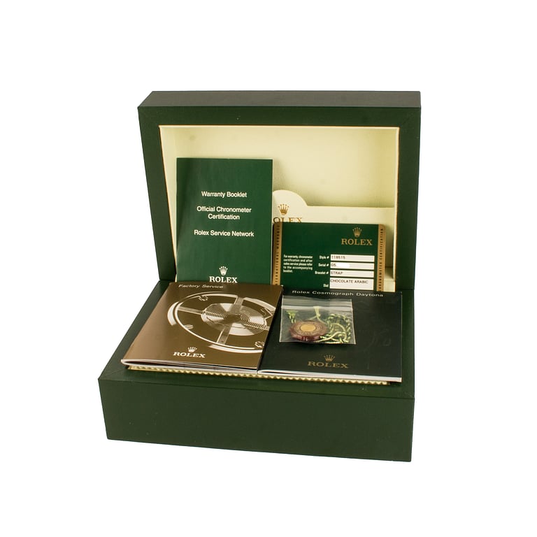 Pre-Owned Rolex Daytona 116515 Chocolate Arabic Dial