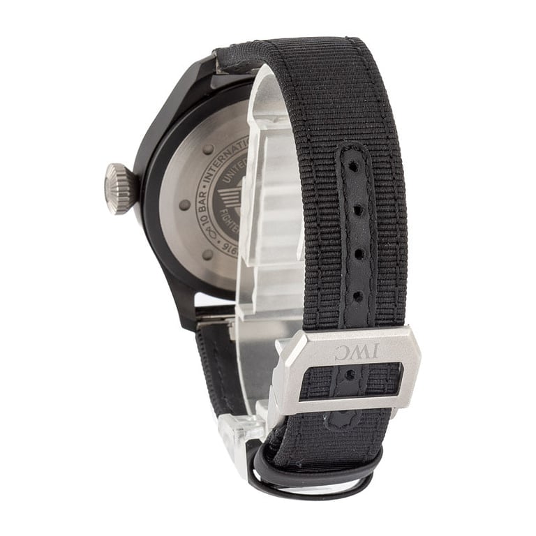 Used IWC Big Pilot&rsquo;s Watch 43 TOP GUN IW329801 Black Ceramic