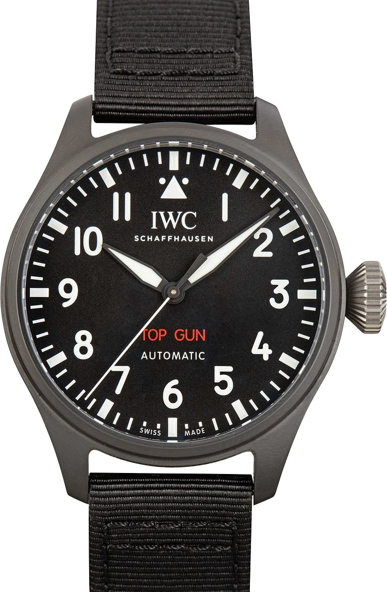 Used IWC Big Pilot&rsquo;s Watch 43 TOP GUN IW329801 Black Ceramic