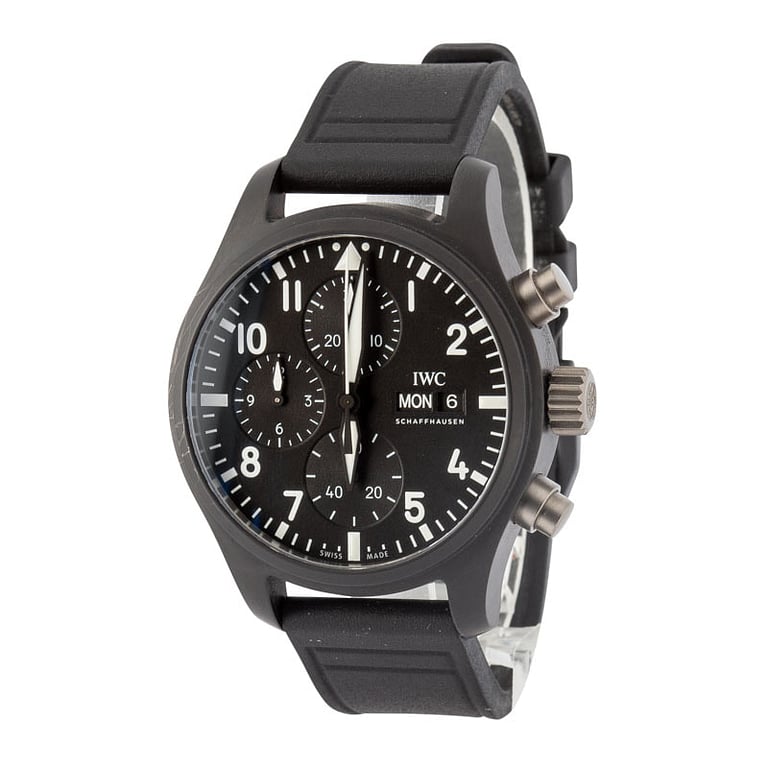IWC Pilot&rsquo;s Watch Chronograph 41 TOP GUN IW389401 Black Ceramic