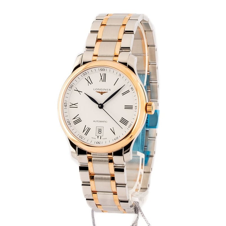 Longines Master Stainless Steel & 18k Rose Gold