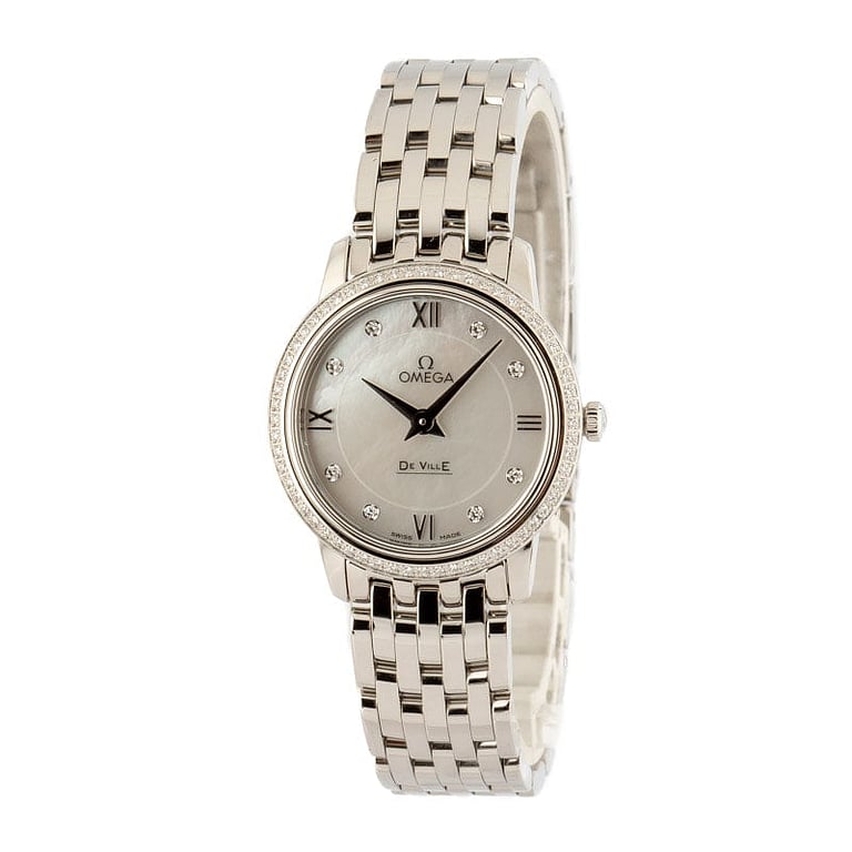 Omega De Ville Diamond Bezel