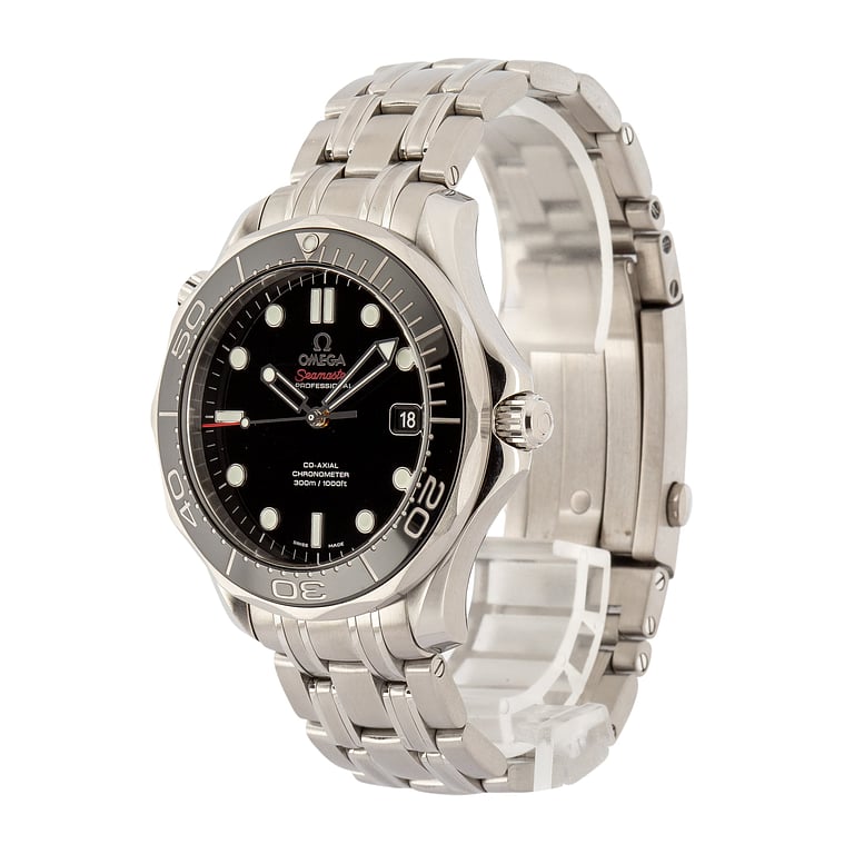 Used Omega Black Dial Seamaster Diver 300M