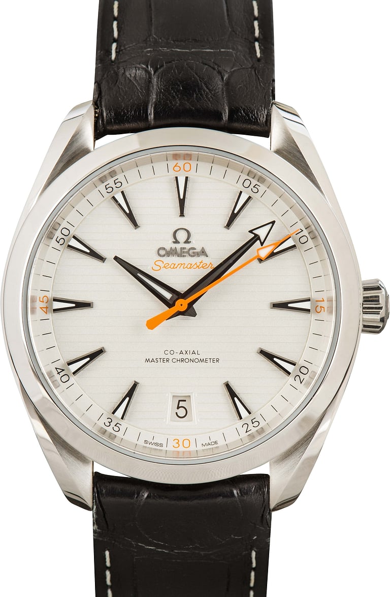 Omega Seamaster Aqua Terra Horizontal Teak Dial 1