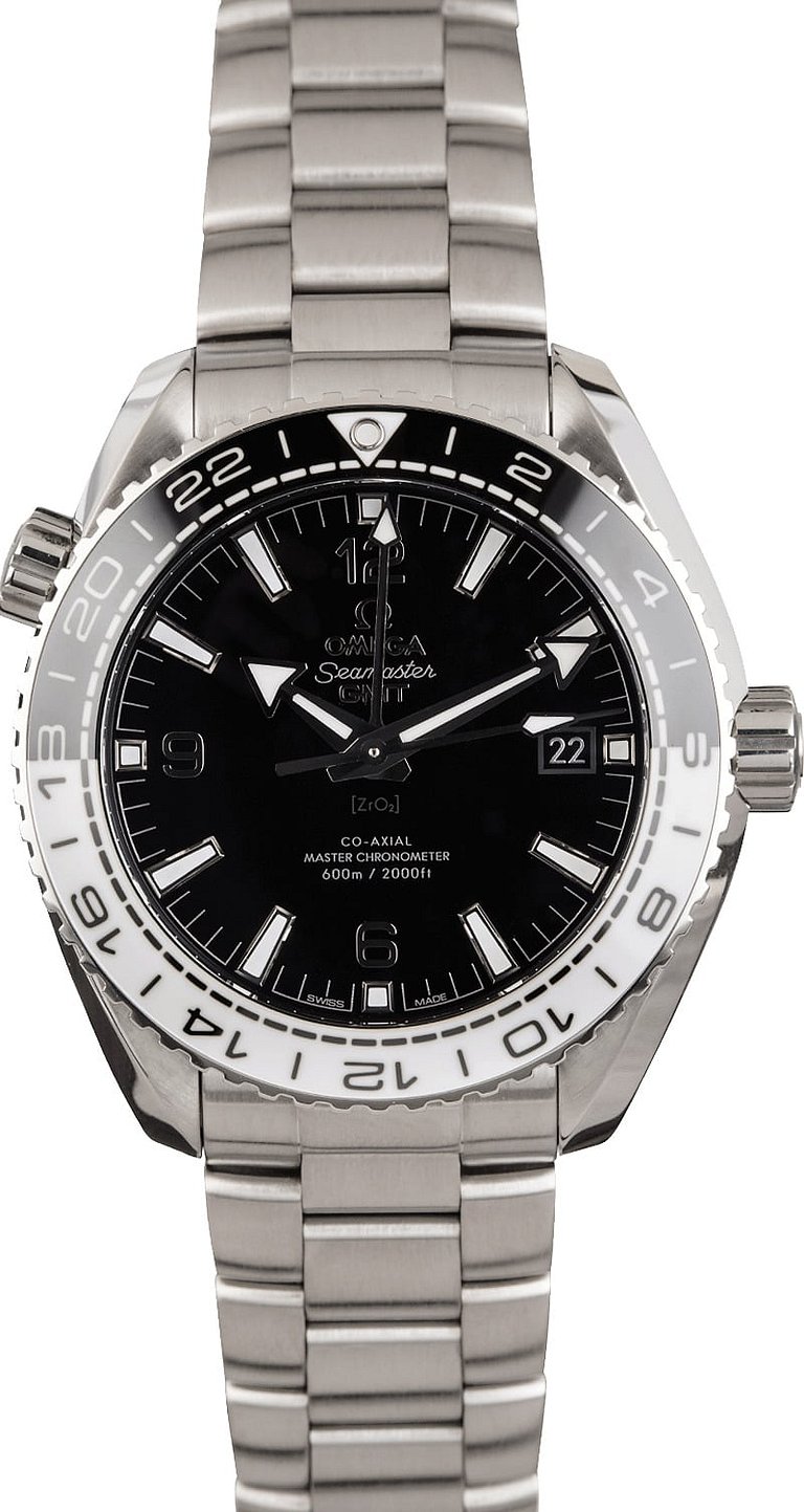 Omega Seamaster Planet Ocean 600M Co-Axial GMT Ceramic Bezel