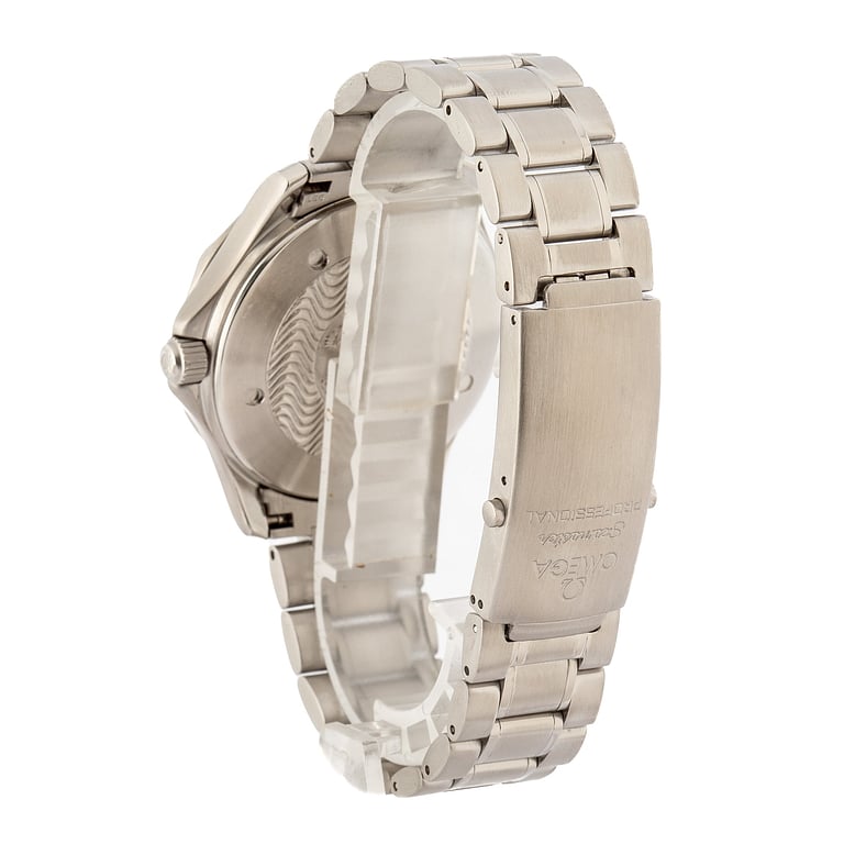 Pre-Owned Omega Seamaster White Wave Dial