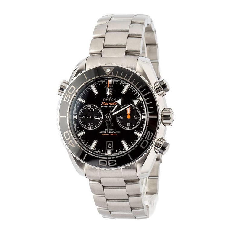 Pre-Owned Omega Seamaster Planet Ocean Black
