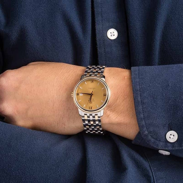 Pre-owned Omega De Ville Prestige Diamond Index Dial