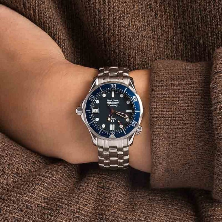 Used Omega Seamaster 168.1622 Blue Wave Dial