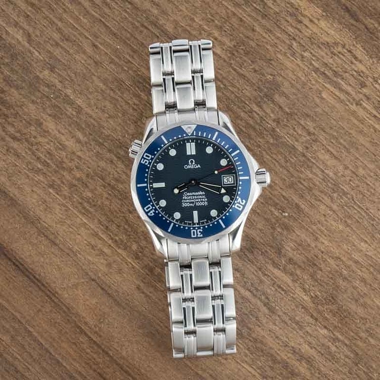 Used Omega Seamaster 168.1622 Blue Wave Dial
