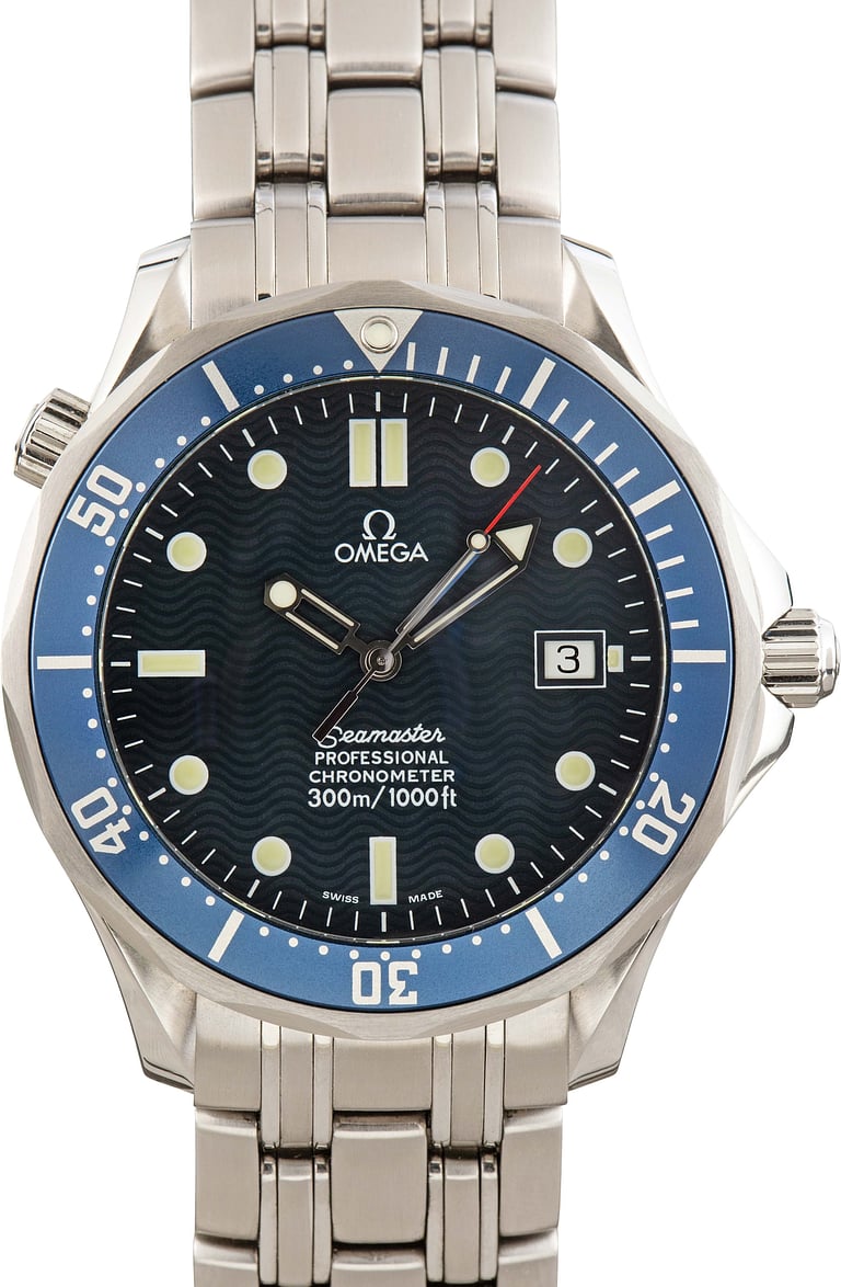 Pre-Owned Omega Seamaster 300 Ref 2531.80.00 James Bond