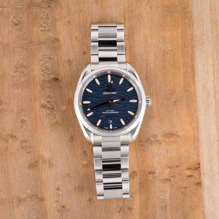 Omega Seamaster Aqua Terra 150M Waved Blue Dial