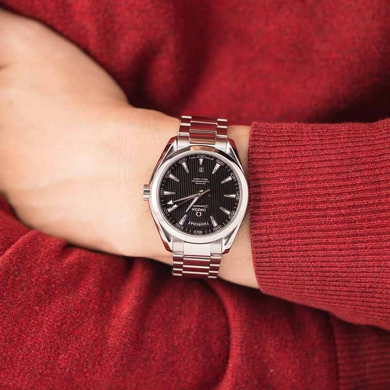Omega Seamaster Aqua Terra 150M Black Teak Dial