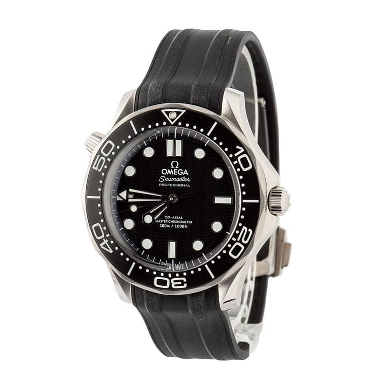Omega Seamaster Diver 300M Stainless Steel Black Dial