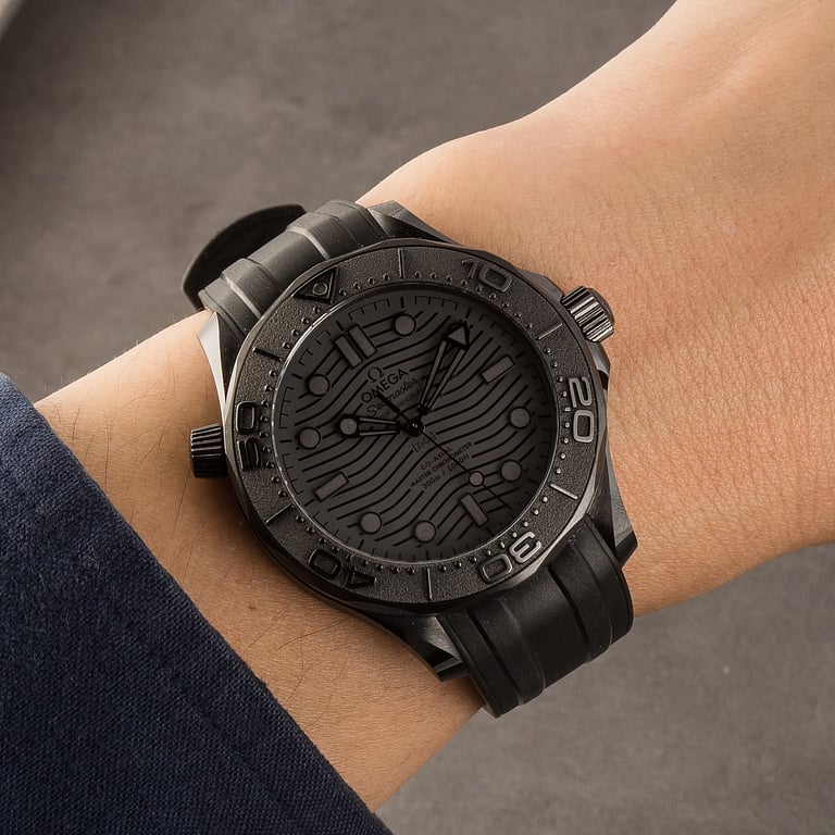 Used Omega Seamaster Ceramic Diver 300M Black
